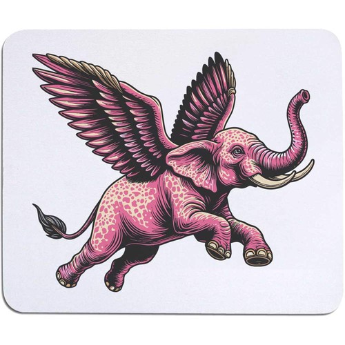 Pink elephant flying mouse - 'pink,